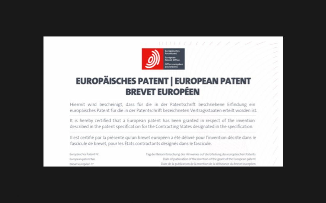 ProbeHunter Patent approved for Europe!